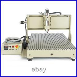 USB 3/4 Axis 6040/6090 CNC Router Engraver VFD Engraving Milling Machine Cutter