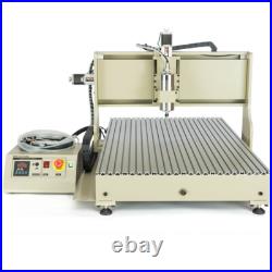 USB 3/4 Axis 6040/6090 CNC Router Engraver VFD Engraving Milling Machine Cutter