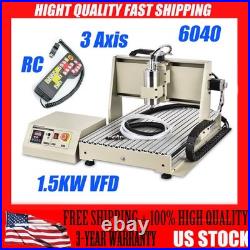 USB 4 Axis 1,5KW Engraving Machine CNC 6090 Router Engraver Milling + Controller USB 4 Axis 1,5KW Engraving Machine CNC 6090 Router Engraver Milling + Controller