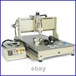 USB 4 Axis 1,5KW Engraving Machine CNC 6090 Router Engraver Milling + Controller