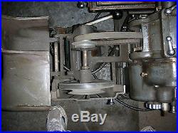 USED ATLAS MFB MILLING MACHINE WORKS WELL WITH ARBOR 110V POWER TABLE FEED