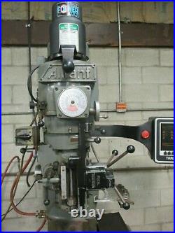 USED Alliant 2-Axis CNC ProtoTrak Knee Mill with3rd Axis Readout & Accessories(UM)