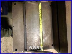 USED BRIDGEPORT TRI- SINE BLOCK TABLE work area 12x10x 6 weight 107 aprox USED BRIDGEPORT TRI- SINE BLOCK TABLE work area 12x10x 6 weight 107 aprox