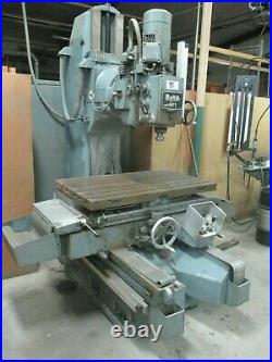 USED Boko MF1 Vertical Milling & Boring Machine with Universal Head & Table
