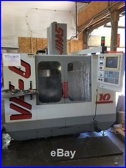 USED HAAS VF-0 CNC Vertical Mill 1995 Auger Rigid Tapping Clean Cheap HAAS CAT40