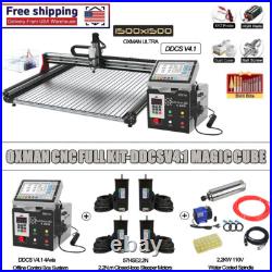 US BULKMAN3D 1500x1500 CNC Router 4 Axis DDCSV4 Control Wood Engraving Machine US BULKMAN3D 1500x1500 CNC Router 4 Axis DDCSV4 Control Wood Engraving Machine