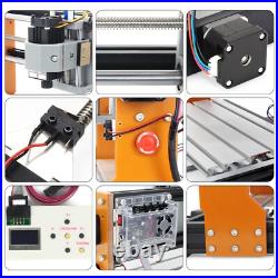 US? CNC 3018 pro 3 Axis GRBL Laser Engraving Cutting Router Machine + 10W Laser
