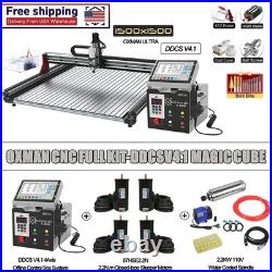 US Stock 1500x1500 OXMAN CNC Router 4 Axis DDCSV4 Control Wood Engraving Router US Stock 1500x1500 OXMAN CNC Router 4 Axis DDCSV4 Control Wood Engraving Router