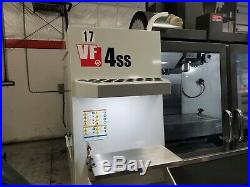 Used 2012 Haas VF-4SS CNC Vertical Machining Center Mill WIPS Probing 12k RPM CT