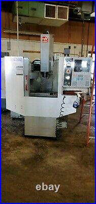 Used Haas Mini Mill CNC Vertical Machining Center CT-40 4th Axis Ready Rigid Tap