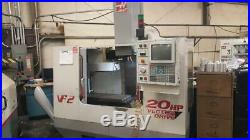 Used Haas Vf2 1999 Cat 40 Taper 30x16x20 Travel 4th Axis Ready
