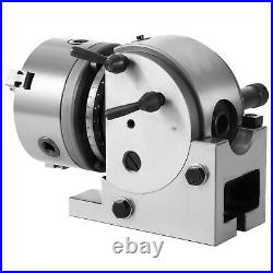 VEVOR BS-0 5 Dividing Head 3-Jaw Chuck Tailstock For CNC Milling for Industry