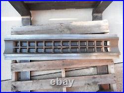 VINTAGE Bridgeport mill 42 TABLE 12060346 M1202 VGC hole repairs see picture