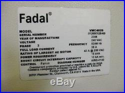 #VMC4020 FADAL Four-Axis CNC Vertical Machining Center (New 2006)