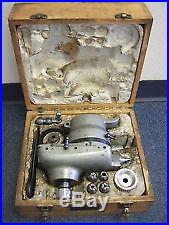VOLSTRO Rotary Milling Head BRIDGEPORT Mill With Accessories