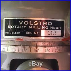 VOLSTRO Rotary Milling Head (Used)