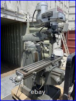 Vertical Mill With 4 Foot Stage Vertical Mill With 4 Foot Stage
