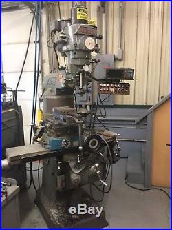 Vertical Milling Machine, Alliant Brand, Advance Rotary table with Head riser