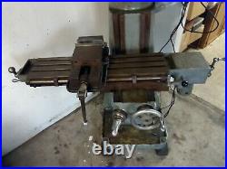 Vintage Burke Millrite Vertical Milling Machine
