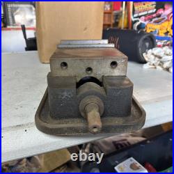 Vintage Machinest Tool Bridgeport Kurt 6 Milling Workholding Machine Vice Vintage Machinest Tool Bridgeport Kurt 6 Milling Workholding Machine Vice