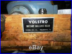 Volstro Rotary Milling Head R8