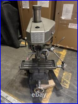 WD DM-75M Manual Mill Drill, R-8 Spindle Taper, 220V Electric, 2HP