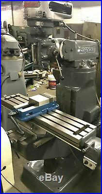 WEEKLY SPECIAL Recondition Bridgeport Milling Mahine POWER FEED 9 X 42 TABLE