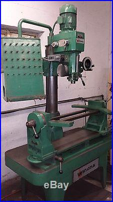 Winona Van Norman Ph6000 Seat & Guide Machine Air Float Table Cylinder Head