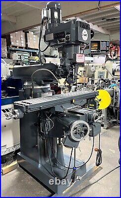 WOW! LAGUN 10 x 50 VARIABLE SPEED VERTICAL MILLING MACHINE With POWERFEEDS & DRO