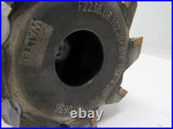 Walter F2238. UB. 102. Z04.076 4 Diameter Indexable Helical Mill Milling Cutter