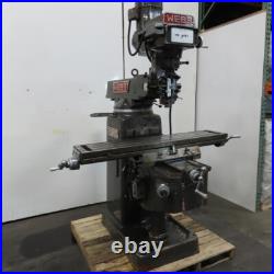 Webb 3VK 3Hp 10 x 50 Manual Feed 230V 3Ph Vertical Knee Mill Milling Machine Webb 3VK 3Hp 10 x 50 Manual Feed 230V 3Ph Vertical Knee Mill Milling Machine