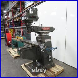 Webb 3VK 3Hp 10 x 50 Manual Feed 230V 3Ph Vertical Knee Mill Milling Machine Webb 3VK 3Hp 10 x 50 Manual Feed 230V 3Ph Vertical Knee Mill Milling Machine