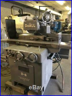 Weelky Special 8 X 24 Doall Surface Grinder Automatic Bd-2 Fine Pole