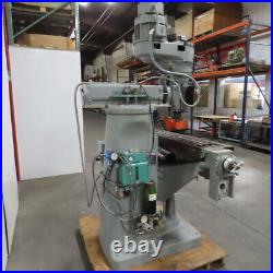 Well Index 700 2HP Vertical Knee Milling Machine 230/460V 3PH No Powerfeed