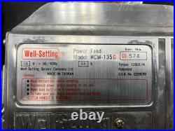 Well-Setting Milling Machine Power Feed Well-Setting Milling Machine Power Feed