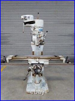 Wells Index 1hp Milling Machine R8 Spindle