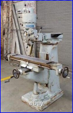 Wells Index 1hp Milling Machine R8 Spindle