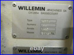 Willemin W-138 Cnc Milling Machine, Multi Axis, Tooling And Spares Very Gd Cond