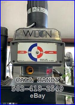 Wilton / Jet Cnc Knee MILL -see Video- 1 Or 3 Phase Power Bridgeport Hass Hurco