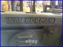 XLO Van Norman milling machine used