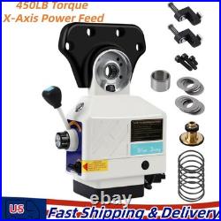 X-Axis Power Feed 450 Lbs Torque for Bridgeport Type Milling Machines 0-200 RPM X-Axis Power Feed 450 Lbs Torque for Bridgeport Type Milling Machines 0-200 RPM