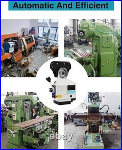 X-Axis Power Feed 450 Lbs Torque for Bridgeport Type Milling Machines 0-200 RPM