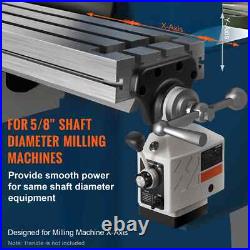 X-Axis Power Feed Kit for Milling Machine 0-200RPM 450in-lb Torque Bearing