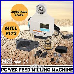 X Axis Power Feed Milling Bridgeport Acer Adjustable Speed Milling Machine