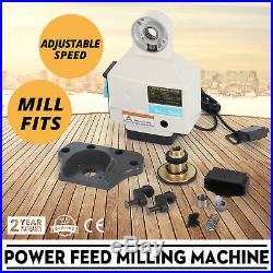 X Axis Power Feed Milling Bridgeport Acer Adjustable Speed Milling Machine