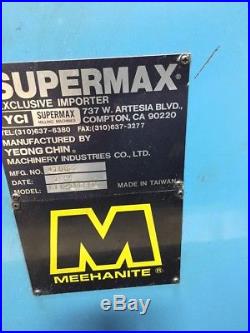 YCM Supermax MAX-1 REBEL, 3-Axis CNC Vertical Machining Center