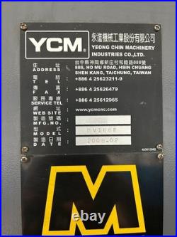Ycm MV 168b Cnc Vertical Machining Center 50 Taper MILL