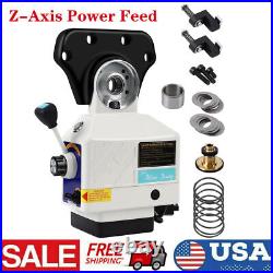 Z-Axis Power Feed 450 Lbs Torque for Bridgeport Type Milling Machines 0-200 RPM